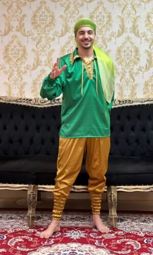 Camisa Crepe Verde/Dou 699