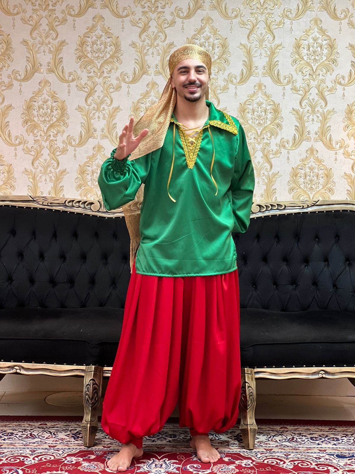 Camisa Crepe Verde/Dou 699