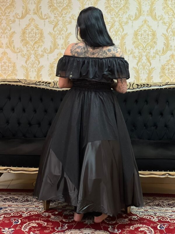 Saia Mulambo Preto 2215 - Imagem 4