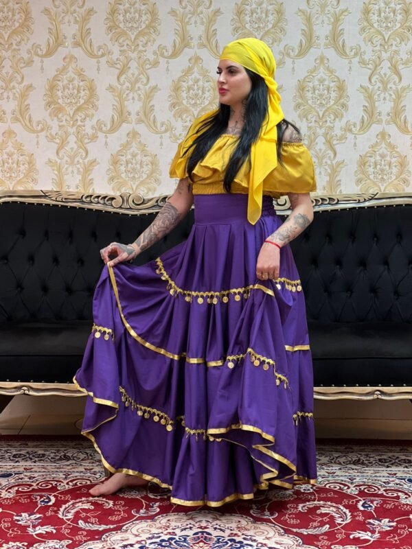 Saia Natasha Roxo/Dou 8500 - Imagem 3