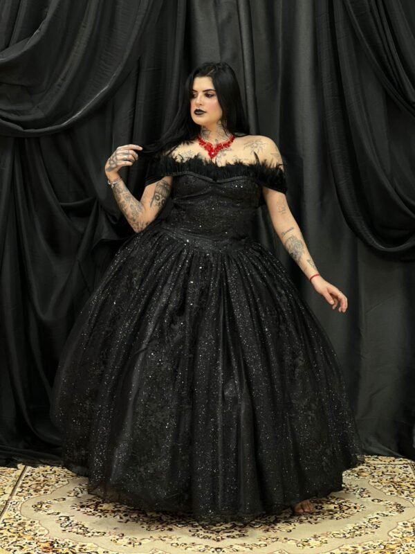 Vestido Madame Preto 205 - Imagem 3