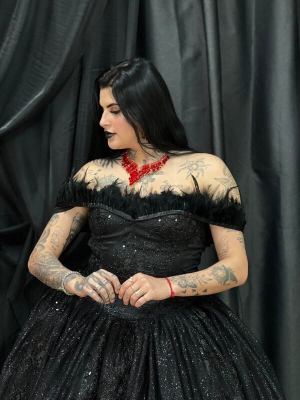 Vestido Madame Preto 205 - Imagem 6