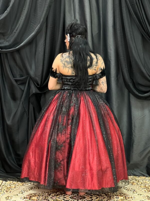 Vestido Madame Verm/Preto 210 - Imagem 8