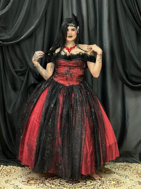 Vestido Madame Verm/Preto 210