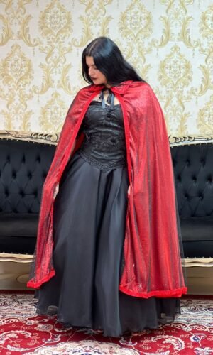 Capa Dupla Brilho Verm/Preto