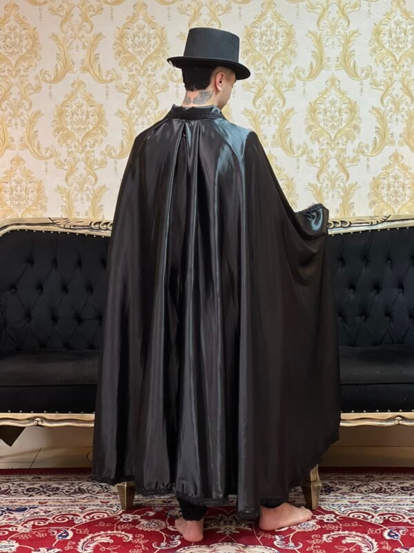 Capa Gola Cetim Preto - Imagem 3