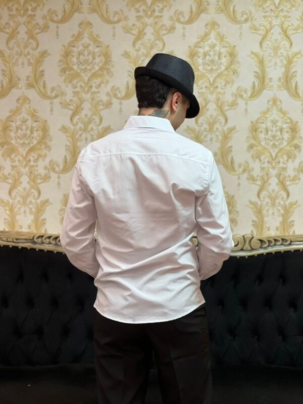 Camisa Social Slim Branca 002 - Imagem 3