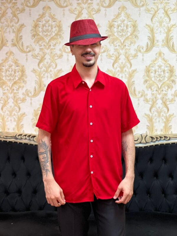 Camisa Social Curta Verm 101 - Imagem 2