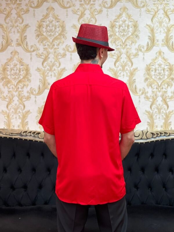 Camisa Social Curta Verm 101 - Imagem 3