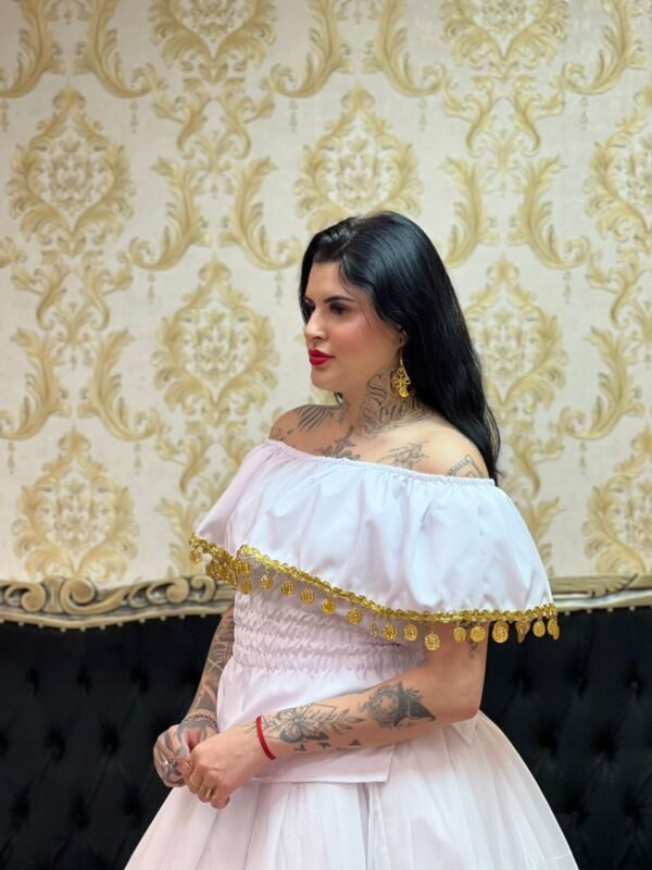 Blusa Moedas Branco/Dou 011 - Imagem 5