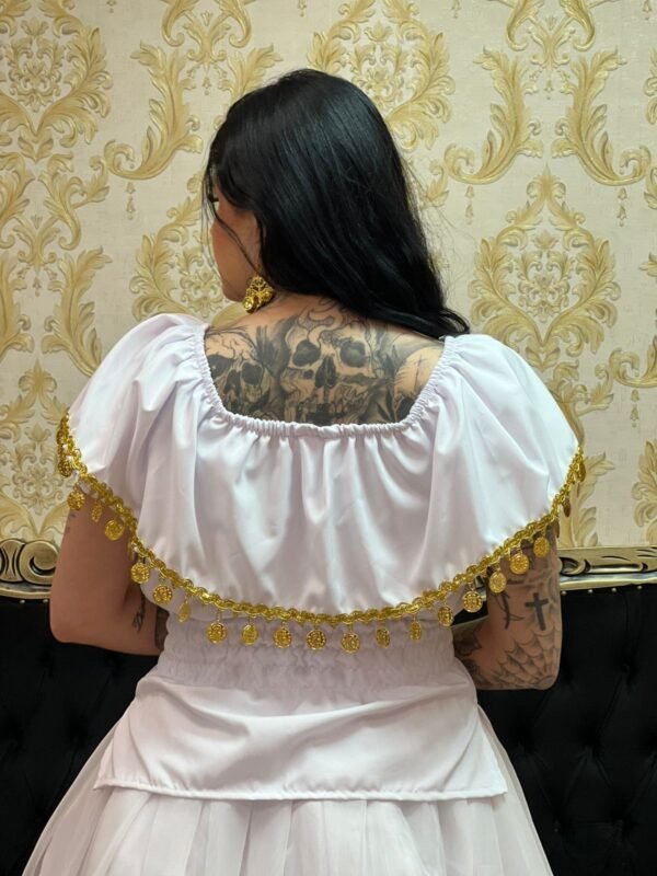 Blusa Moedas Branco/Dou 011 - Imagem 4