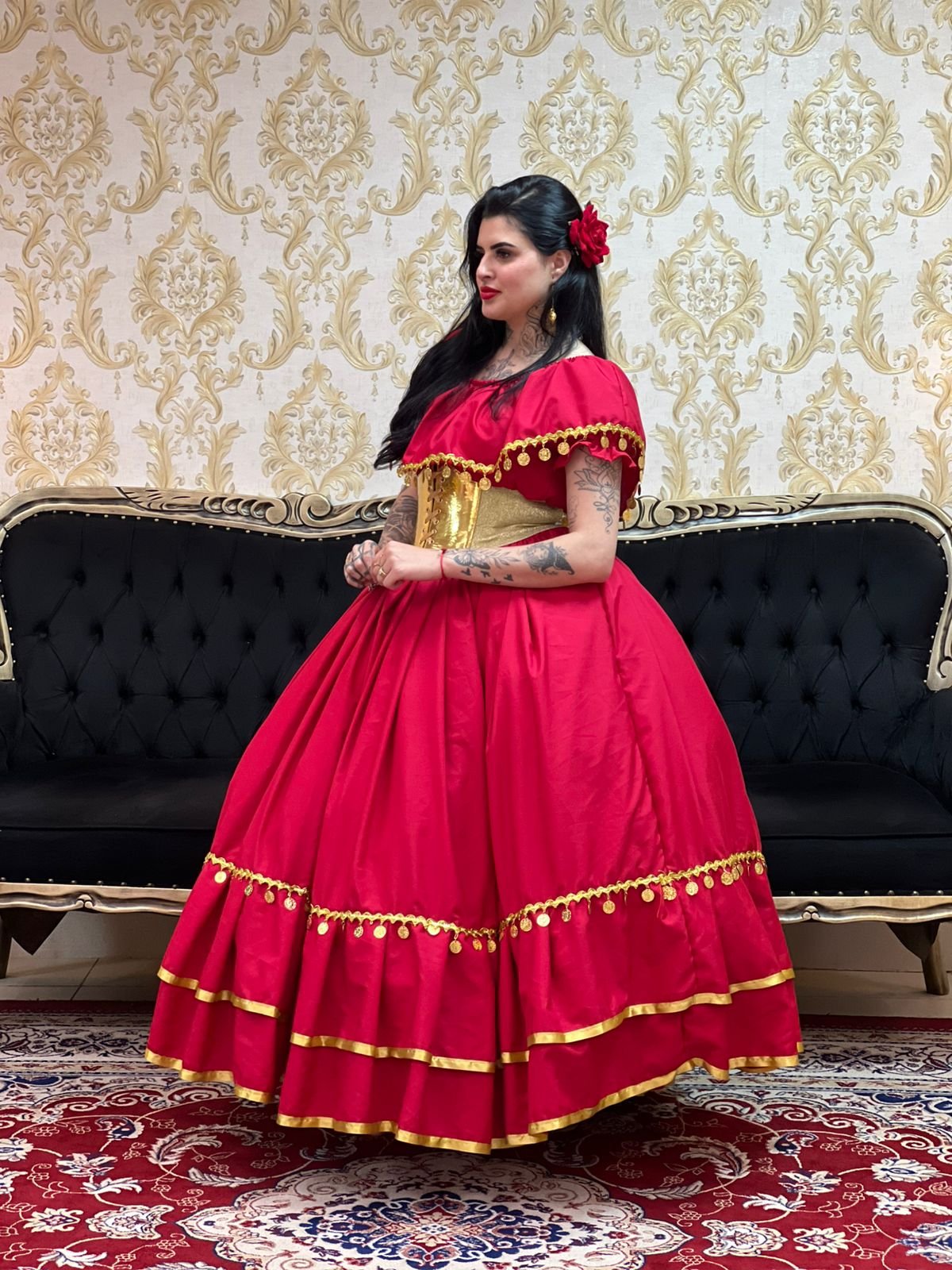 Blusa Moedas Verm/Dou 101