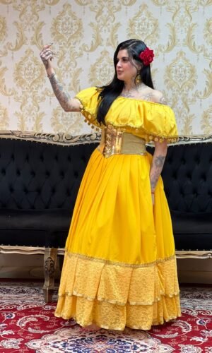 Blusa Moedas Amarelo/Dou 305