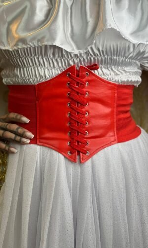 Cinto Corselet Vermelho