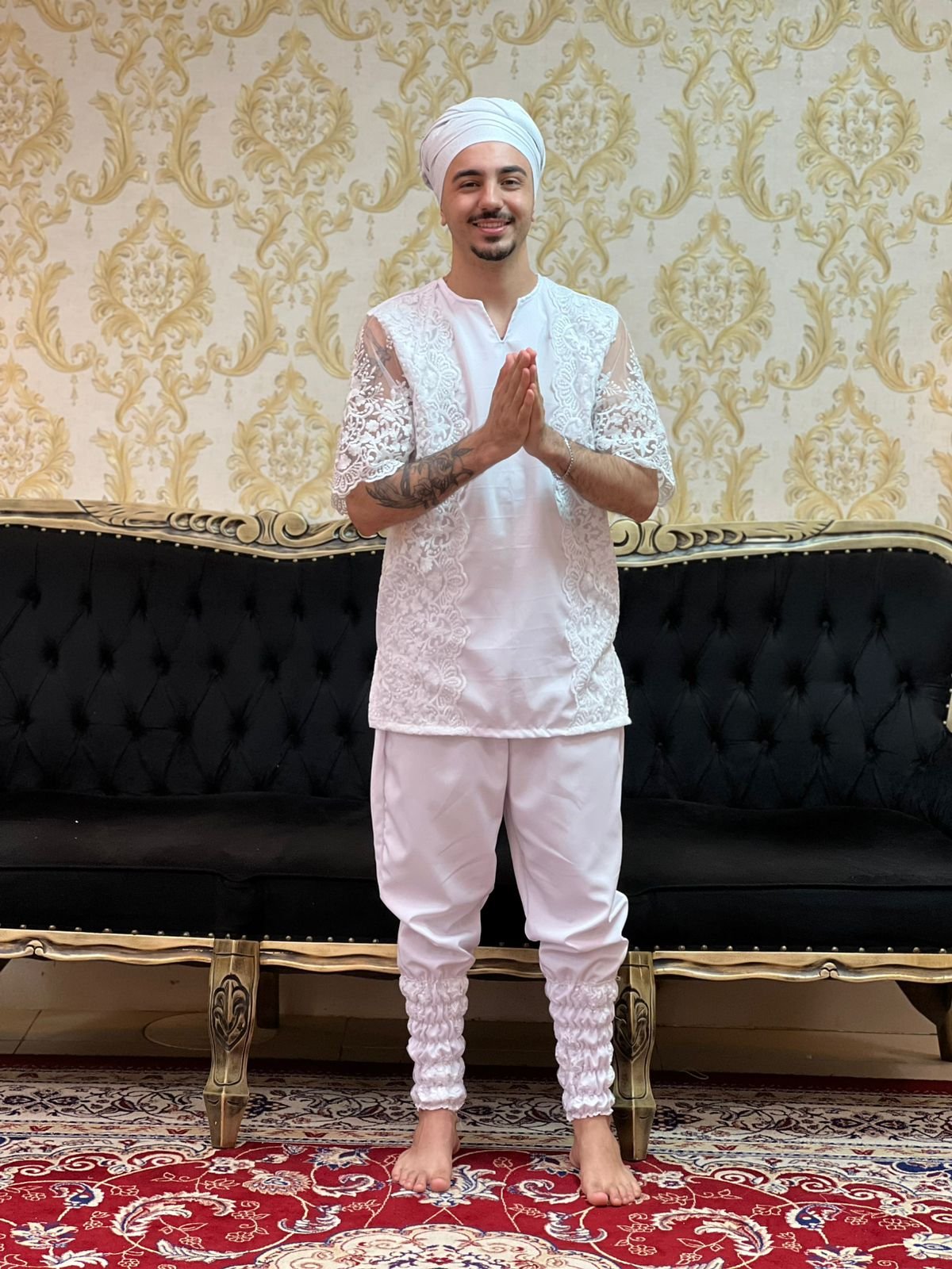 Bombacha Barrada Branca 011