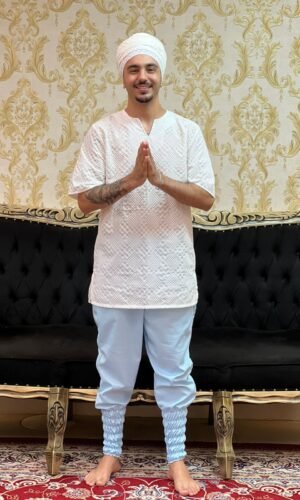 Bombacha Oxfor Azul Claro 409