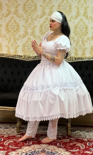 Corpete Piquet Branco 005