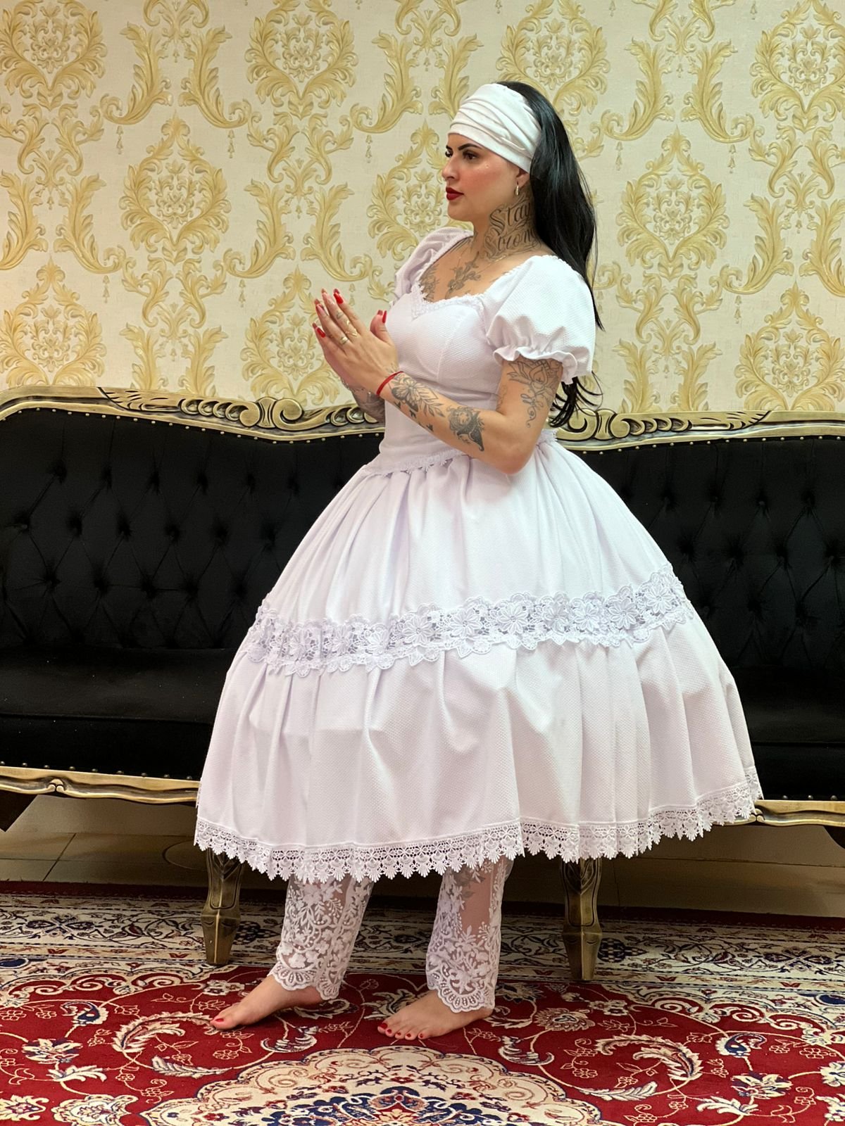 Corpete Piquet Branco 005