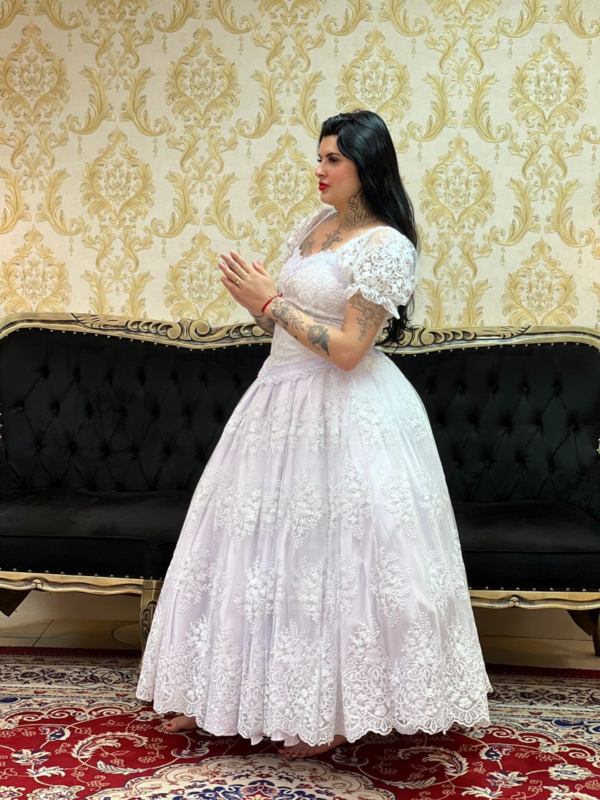 Corpete Bordado Branco 021