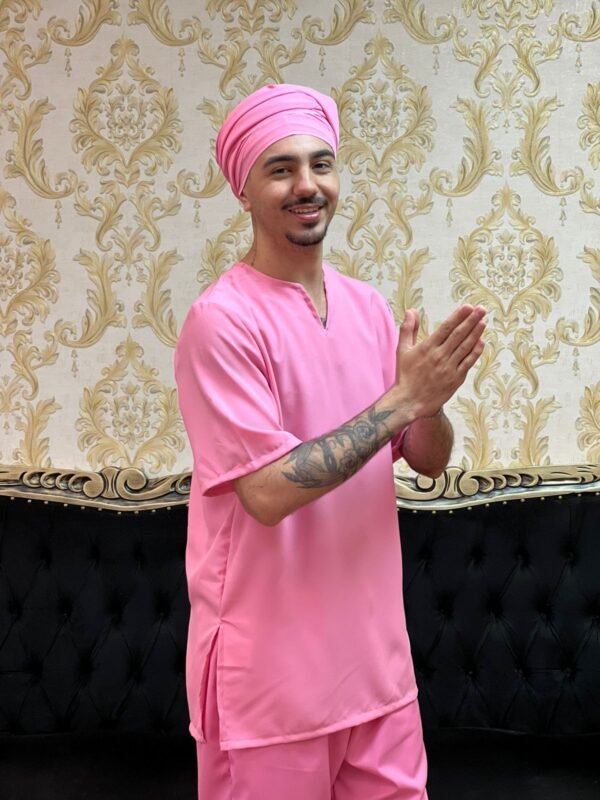 Kafta Oxfor Rosa 701 - Imagem 3
