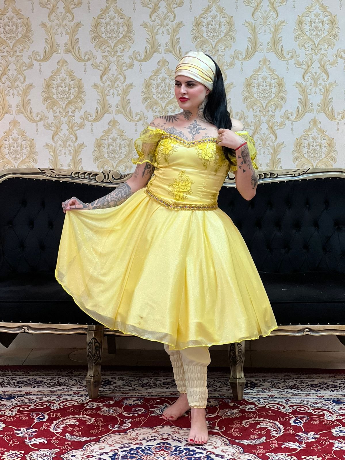 Saia Aurora Curta Amarela 301