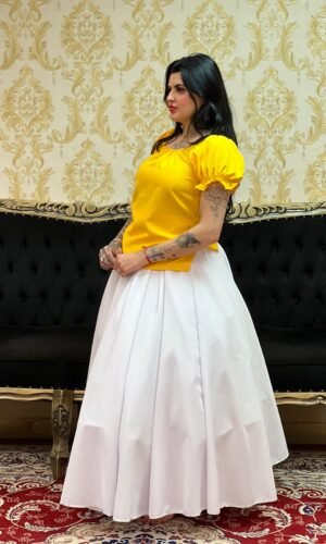 Bata Básica Oxford Amarela 367