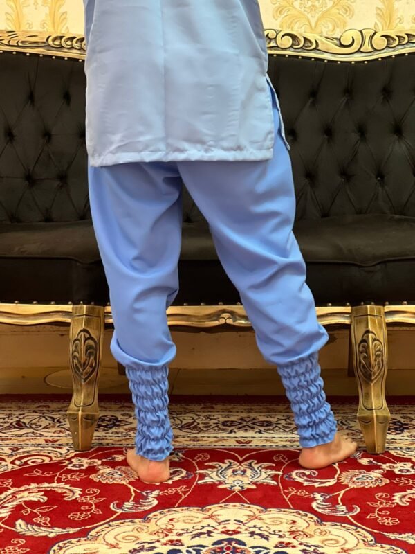Bombacha Oxfor Azul Turquesa 403 - Imagem 3