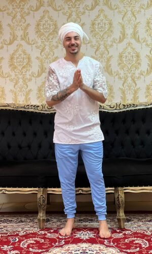 Calça Elanca Punho Azul 411