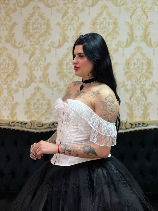 Corselet Branco 050 - Imagem 3
