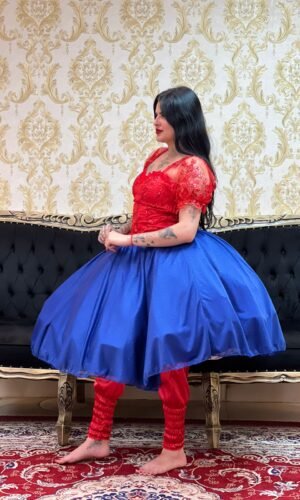 Corpete Bordado Vermelho 142