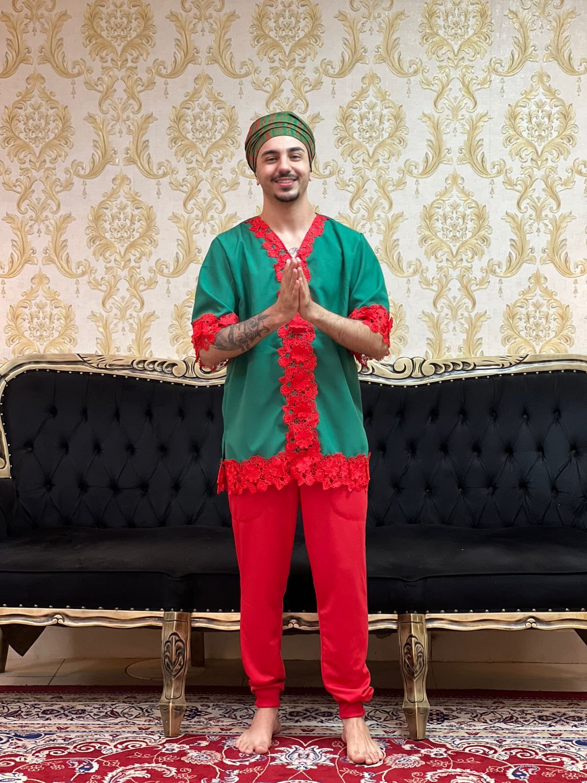 Kafta Iré Verde/Verm 603