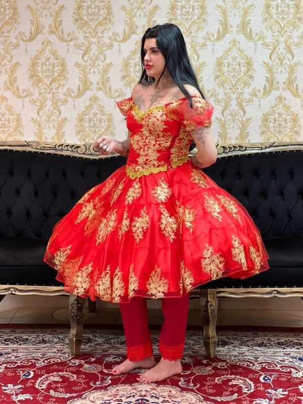 Saia Glamour Curta Verm/Dou 111