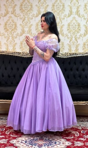 Saia Aurora Longa Lilas 512