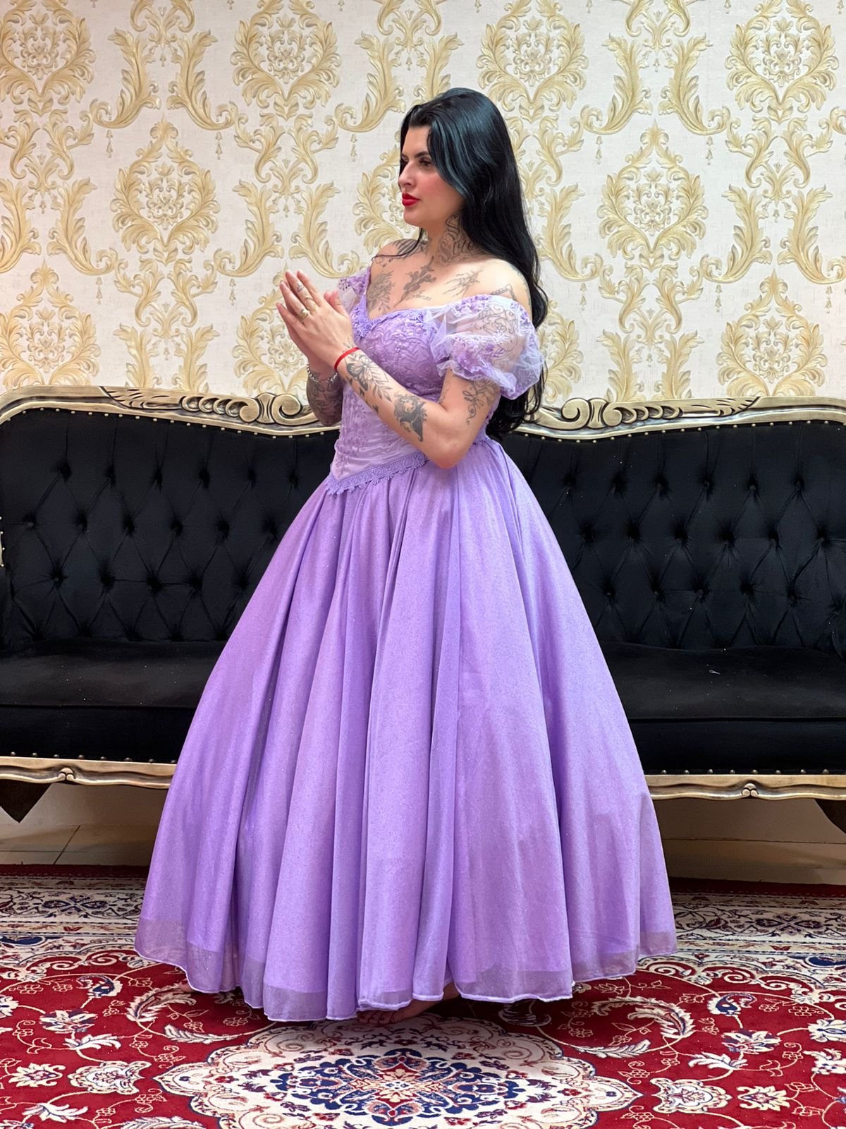 Saia Aurora Longa Lilas 512