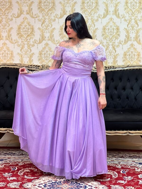 Saia Aurora Longa Lilas 512 - Imagem 2