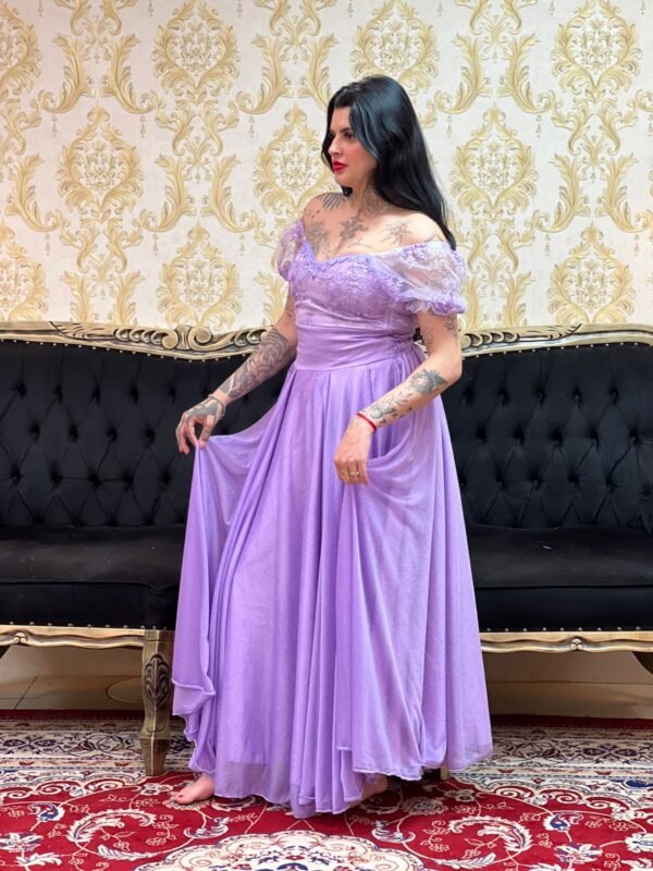 Saia Aurora Longa Lilas 512 - Imagem 5