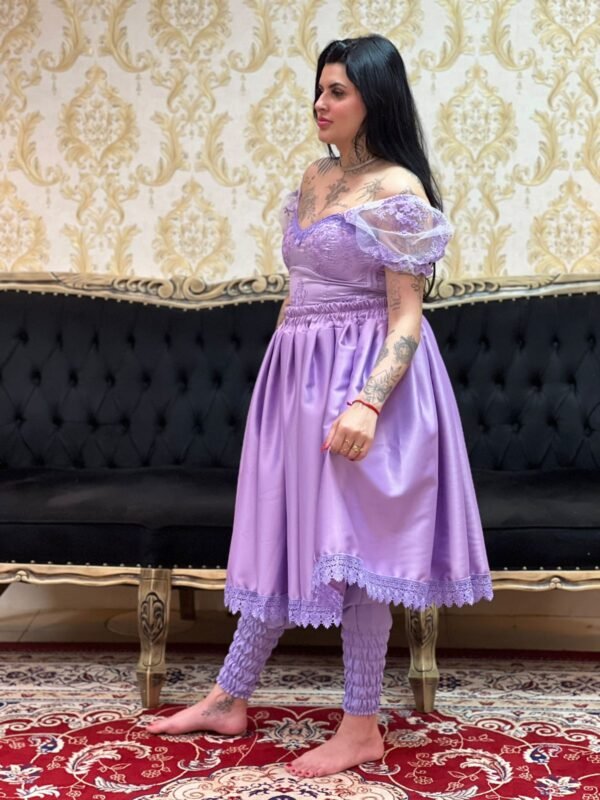 Saia Prada Lilas 526 - Imagem 4