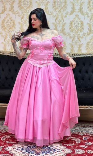 Saia Aurora Longa Rosa 707