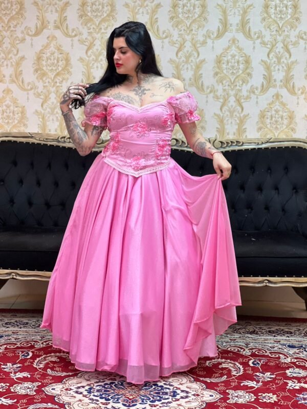 Saia Aurora Longa Rosa 707