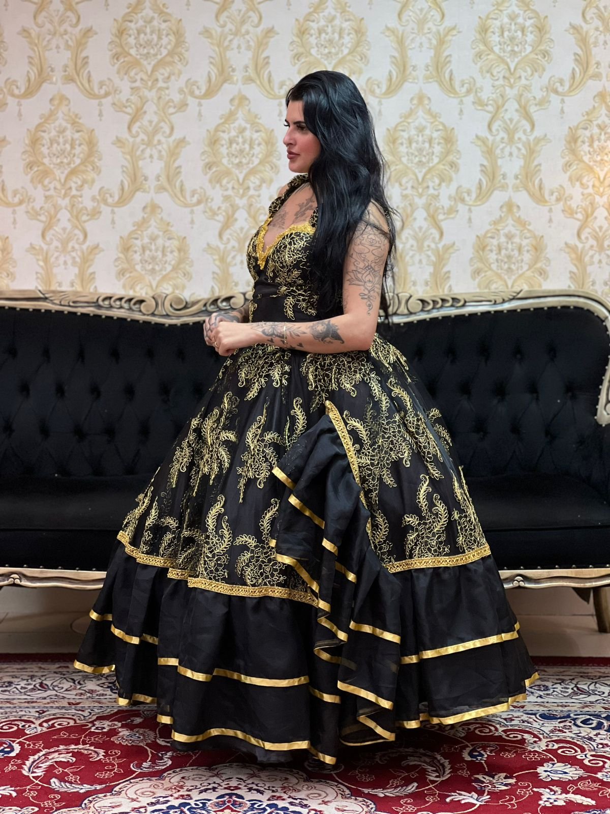 Saia Cabaré Preto/Dou 2312