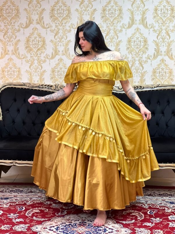 Saia Safira Dourada 8304 - Imagem 2