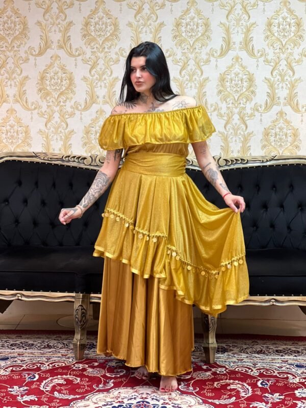 Saia Safira Dourada 8304 - Imagem 4