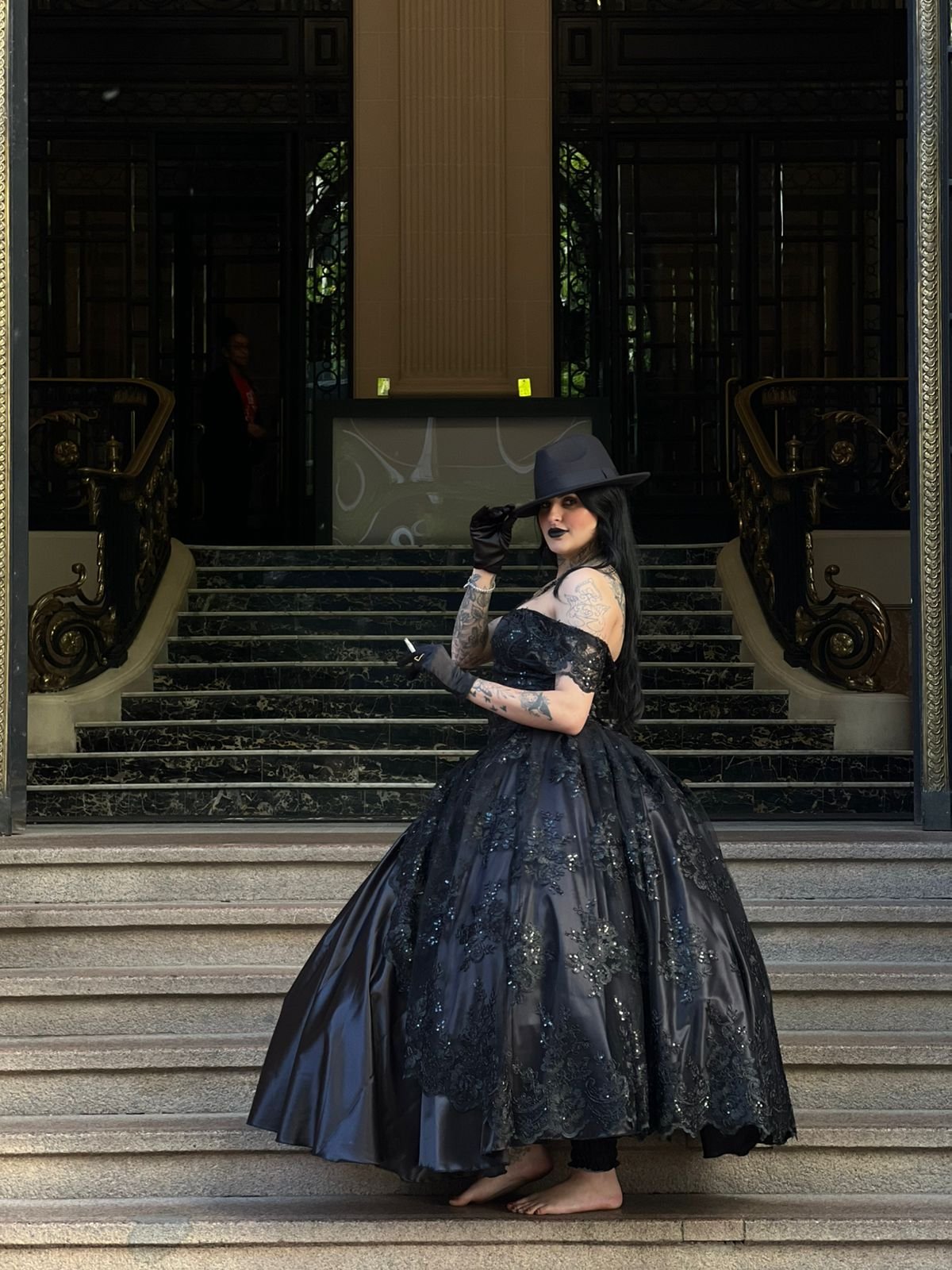 Vestido Encantos Preto 208