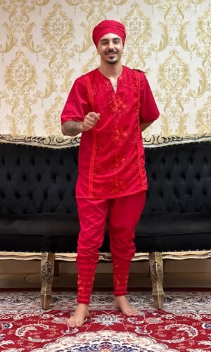 Bombacha Barrada Vermelho 108