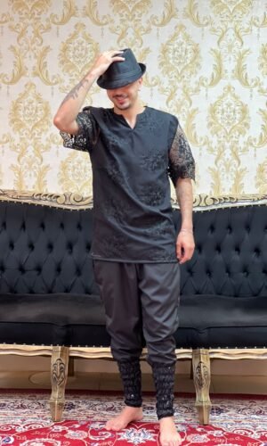 Bombacha Barrada Preto 219