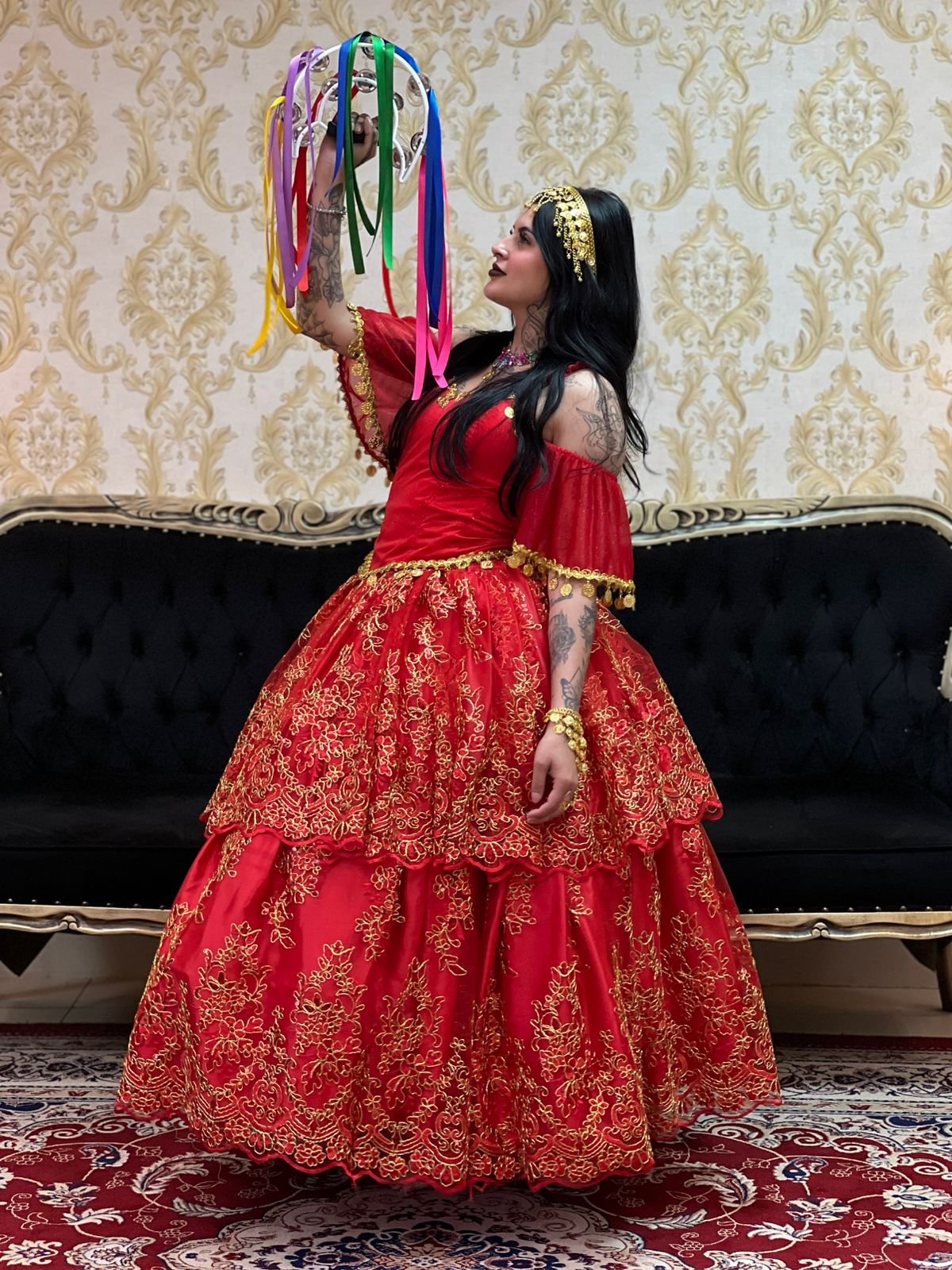 Corpete Safira Vermelho/Dou 150