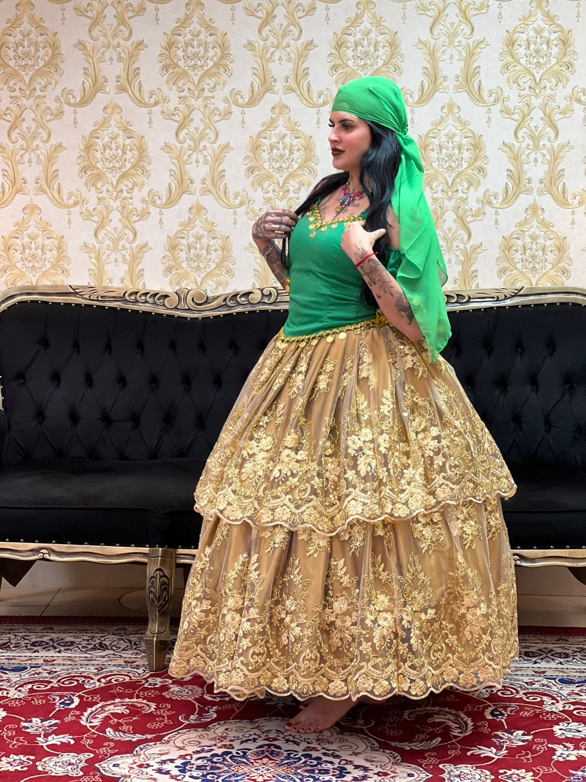 Corpete Safira Verde/Dou 603