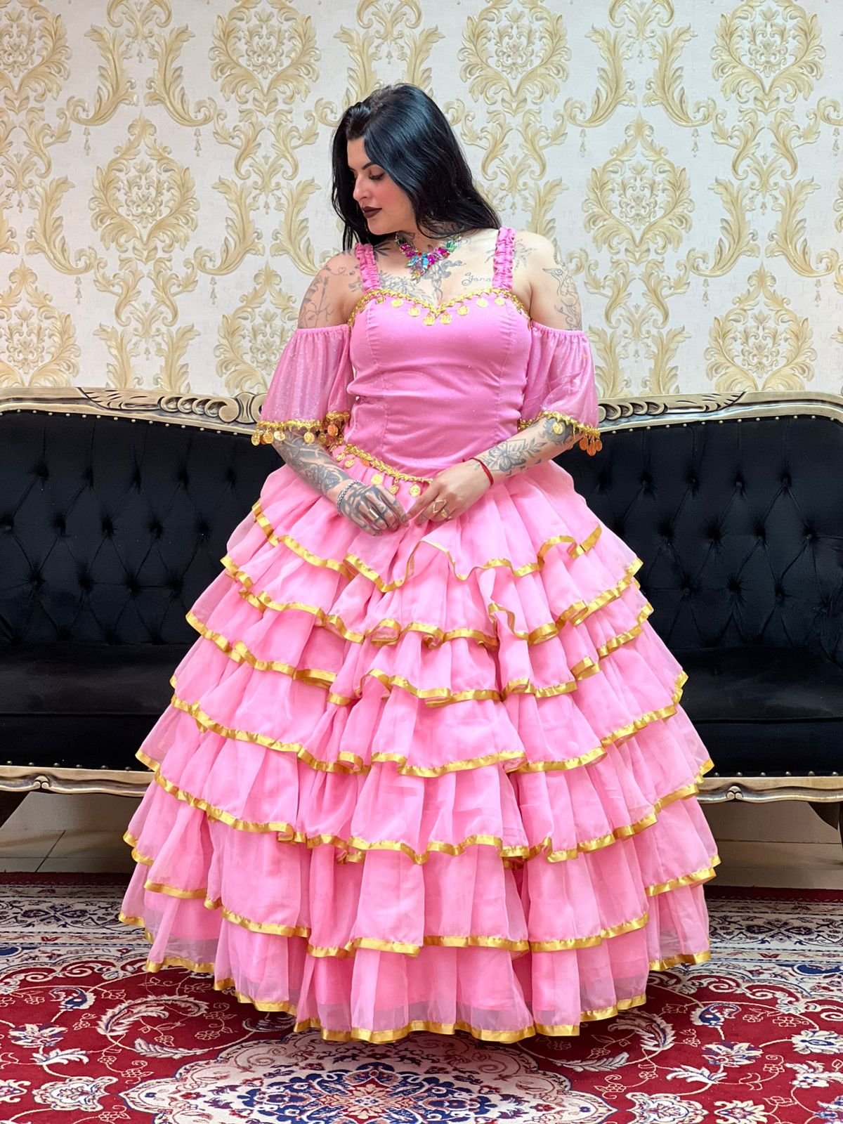 Corpete Safira Rosa/Dou 710