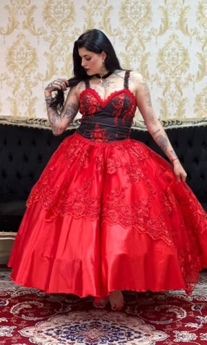 Saia Dama Vermelho 137