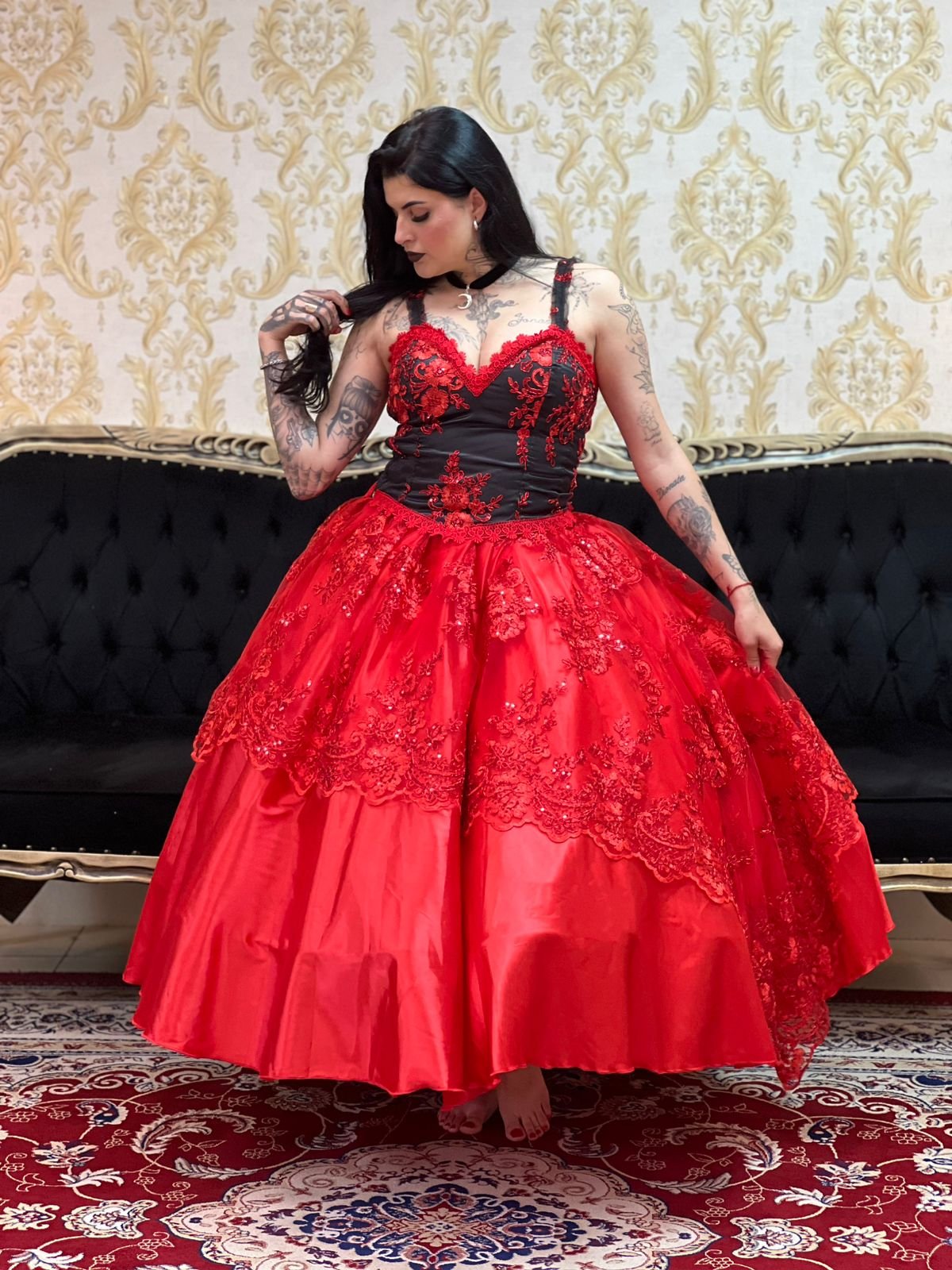 Saia Dama Vermelho 137